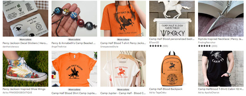 Make A Camp Half Blood T-Shirt for Percy Jackson: Sea of Monsters 